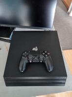 Playstation 4 Pro  1 GB geheugen + Controller + Voedingskabe, Ophalen, Zo goed als nieuw, 1 TB, Met 1 controller