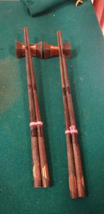 eetstokjes 2 paar hout, Ophalen of Verzenden, 'T Olde Gre-j, Info@toldegrej.nl, Endepoelstraat 20f Didam