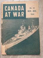 Canada at War Nr. 42 Nov. Dec. 1944, Verzamelen, Militaria | Tweede Wereldoorlog, Overige soorten, Boek of Tijdschrift, Overige gebieden