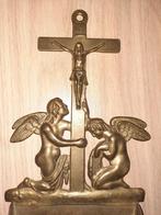 Religie weiwatermuurhangerkruis, Ophalen of Verzenden, Gebruikt, Overige typen, Christendom | Katholiek