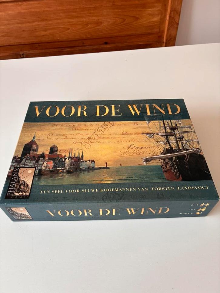 Voor de Wind – Phalanx (gebruikt, compleet), Hobby en Vrije tijd, Gezelschapsspellen | Bordspellen, Zo goed als nieuw, Ophalen of Verzenden