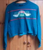 ✅️ FRIENDS Central Perk Cropped trui Maat M, Maat 38/40 (M), Blauw, Ophalen of Verzenden, Gedragen
