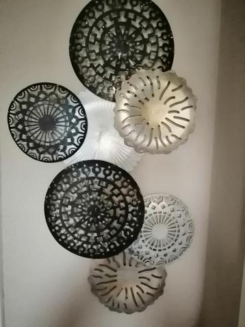Metalen wanddecoratie beschikbaar voor biedingen