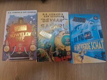 3 boeken dader op het spoor beschikbaar voor biedingen