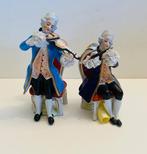 2 muzikantenbeeldjes Wilhelm Rittirsch, Antiek en Kunst, Antiek | Porselein, Verzenden
