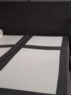Prachtige BOXSPRING 160 X 200 cm met nachtkastjes, Huis en Inrichting, Slaapkamer | Bedden, Ophalen, Tweepersoons, 160 cm, Stof