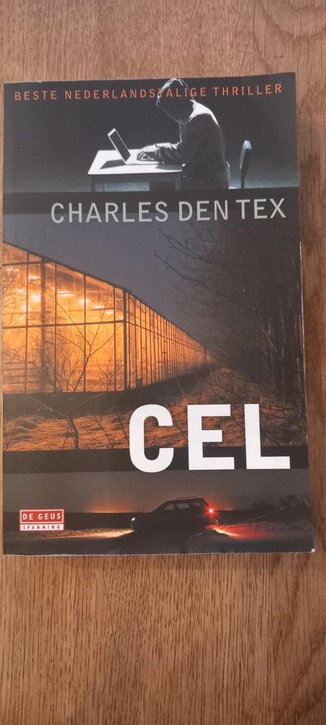 Charles den Tex - Cel, Boeken, Detectives, Gelezen, Ophalen of Verzenden