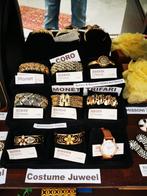 Vintage Kostuumjuwelen Monet Dior Givenchy en meer..., Ophalen, Overige materialen, Gebruikt, Met strass