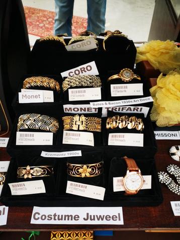 Vintage Kostuumjuwelen Monet Dior Givenchy en meer...  beschikbaar voor biedingen