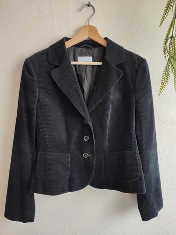 Strenesse colbert jasje XL marineblauw ribfluweel beschikbaar voor biedingen