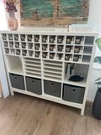 Ikea kast kallax incl onderstel en inzetplanken, Huis en Inrichting, Ophalen, Zo goed als nieuw, 25 tot 50 cm, Minder dan 150 cm