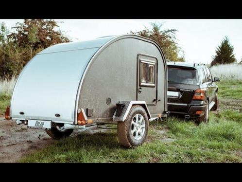 Kulba teardrop carvan Rebel Customized, Caravans en Kamperen, Caravans, Particulier, tot en met 2, 500 - 750 kg, Disselslot, Douche