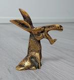vintage messing ezel flessenopener, Antiek en Kunst, Ophalen of Verzenden