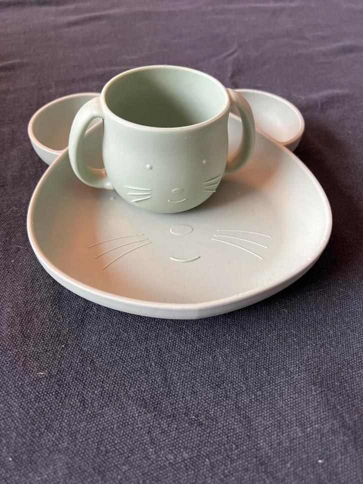 Zara siliconen Kinderservies, Kinderen en Baby's, Babyvoeding en Toebehoren, Zo goed als nieuw, Overige typen, Ophalen of Verzenden