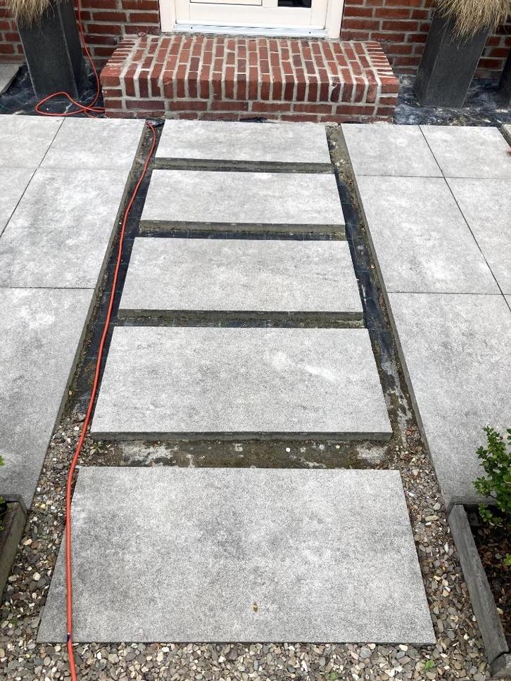 tegels tuin keramisch grijs nieuw, Tuin en Terras, Tegels en Klinkers, Nieuw, Terrastegels, Keramiek, Ophalen