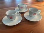 Illy espresso kop en schotels, Ophalen of Verzenden, Porselein, Overige stijlen, Kop(pen) en/of Schotel(s)