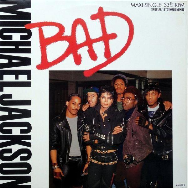 Michael Jackson - Bad (12" Maxi Single), Cd's en Dvd's, Vinyl | Pop, Zo goed als nieuw, 1980 tot 2000, 12 inch, Ophalen of Verzenden