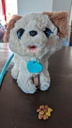 Gratis. Fun real hondje met voer en riem, Kinderen en Baby's, Ophalen, Gebruikt, Hond