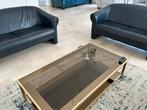 Glazen salontafel, Huis en Inrichting, Ophalen, Gebruikt