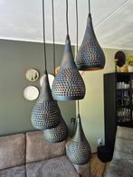 Punch Getrapte 5-lichts hanglamp – Nieuw, Ophalen of Verzenden, Zo goed als nieuw, Metaal, 75 cm of meer