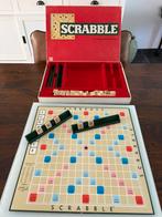 vintage Scrabble compleet met houten letters, Ophalen of Verzenden, Gebruikt