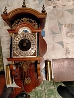 Antieke Wandklok met Slinger en Gewichten, Antiek en Kunst, Antiek | Klokken, Ophalen