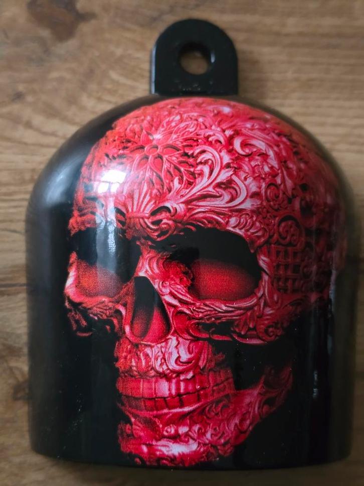 Harley Claxon Afdekking met Doodskop Design, Motoren, Onderdelen | Harley-Davidson, Ophalen