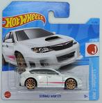 Hotwheels Subaru WRX STI (wit), Nieuw, Ophalen of Verzenden, Auto, Hotwheels