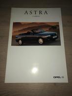 Folder Opel Astra Cabrio 1995, Ophalen of Verzenden, Zo goed als nieuw