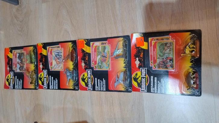Jurassic Park die cast kenner dinosaurus vintage moc rare, Verzamelen, Film en Tv, Nieuw, Ophalen of Verzenden