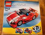 Lego creator 5867 sportwagen 3 in 1 lego., Ophalen of Verzenden, Zo goed als nieuw, Complete set, Lego