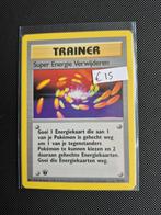 Pokemon - Nederlandse Super Energy Removal First Edition, Ophalen of Verzenden, Nieuw, Losse kaart