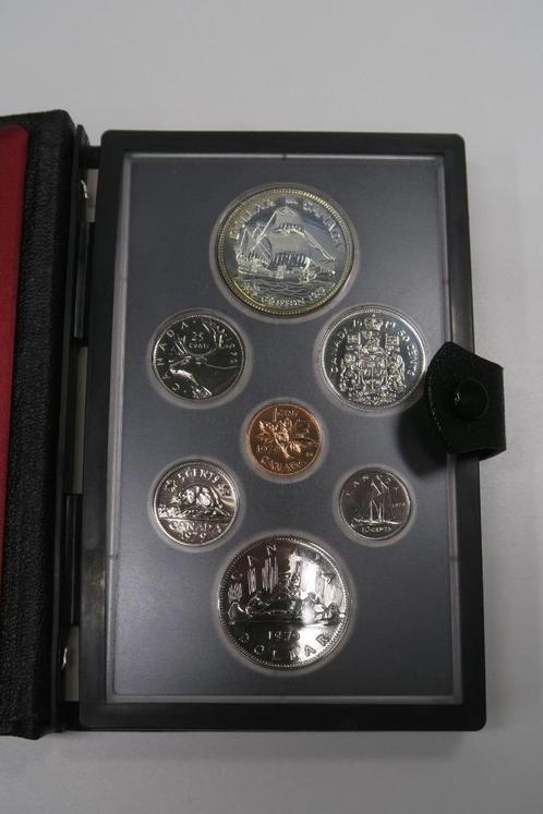 1979 CANADA SPECIMEN DOUBLE DOLLAR COIN SET, Postzegels en Munten, Munten | Amerika, Setje, Noord-Amerika, Verzenden
