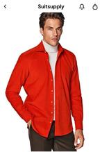Suitsupply Overhemd met rode kleur maat 41-42, Kleding | Heren, Overhemden, Verzenden, Nieuw, Halswijdte 41/42 (L), Rood