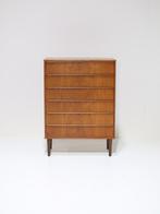 Ladekast teakhout vintage Deens jaren '60, Huis en Inrichting, Kasten | Ladekasten, Ophalen, 100 tot 150 cm, -, Teakhout