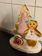 Velvet snoep thema kerst decoratie gingerbread, Diversen, Kerst, Ophalen of Verzenden, Zo goed als nieuw