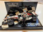 Honda Racing RA106 J. Button 1st win Hungary GP 2006, Ophalen of Verzenden, Zo goed als nieuw, Auto's