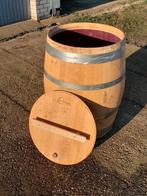 Massief Frans eiken regentonnen van 228 ltr. tot 500 ltr., Tuin en Terras, Regentonnen, Ophalen