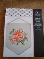 Diamond painting bloemen, Hobby en Vrije tijd, Overige Hobby en Vrije tijd, Ophalen of Verzenden, Zo goed als nieuw