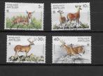 Nederlandse Antillen 1992 dieren wwf, Postzegels en Munten, Verzenden, Gestempeld