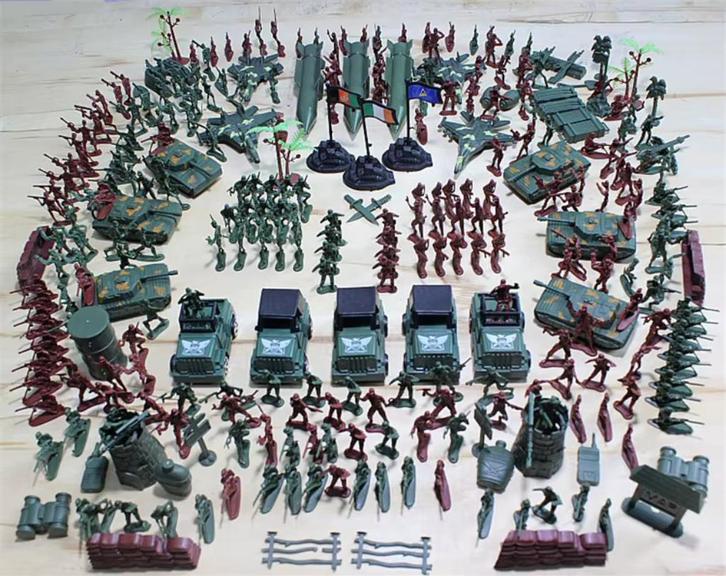 307 Delige Leger Poppetjes Tank Soldaten Convoy Set, Verzamelen, Poppetjes en Figuurtjes, Nieuw, Verzenden