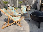 Strandstoelen drie stuks, Ophalen, Zo goed als nieuw