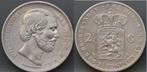 Mooie rijksdaalder 1867 - 2 1/2 gulden 1867 Willem 3, Koning Willem III, Verzenden, Zilver, Losse munt