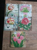 Daimond painting kaarten bloemen, Hobby en Vrije tijd, Kaarten | Zelfgemaakt, Nieuw, Ophalen of Verzenden