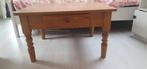 Salontafel geloogd oud  grenen €50, Huis en Inrichting, Tafels | Sidetables, Ophalen, 100 tot 150 cm, Zo goed als nieuw, 25 tot 50 cm
