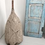 antieke houten luiken in zeldzaam turquoise patina, Ophalen