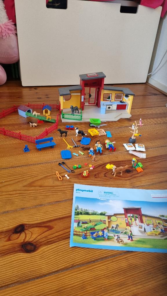 Playmobil 9275 Dierenpension, Ophalen of Verzenden, Zo goed als nieuw, Complete set