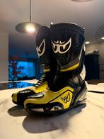 Berik leren motor laarzen - Geel/Fluo & zwart - Maat 40, Ophalen of Verzenden, Tweedehands, Laarzen, Berik