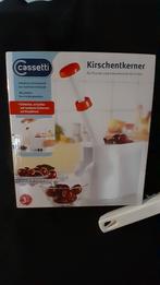 kersenontpitter, passeerzeef en glazen potjes - nieuwstaat, Ophalen of Verzenden, Zo goed als nieuw