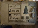 kunst kerstboom incl verlichting 2.15m, Diversen, Kerst, Ophalen, Gebruikt